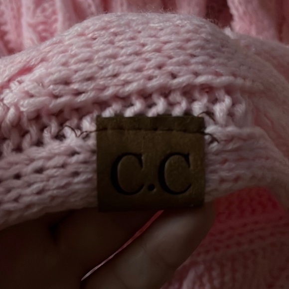 C.C. Pink Scarf - Picture 2 of 2